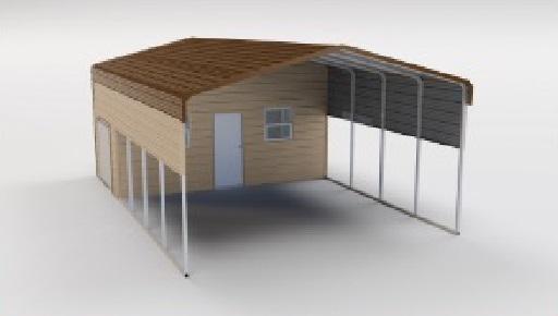18 x 30 carport with storage